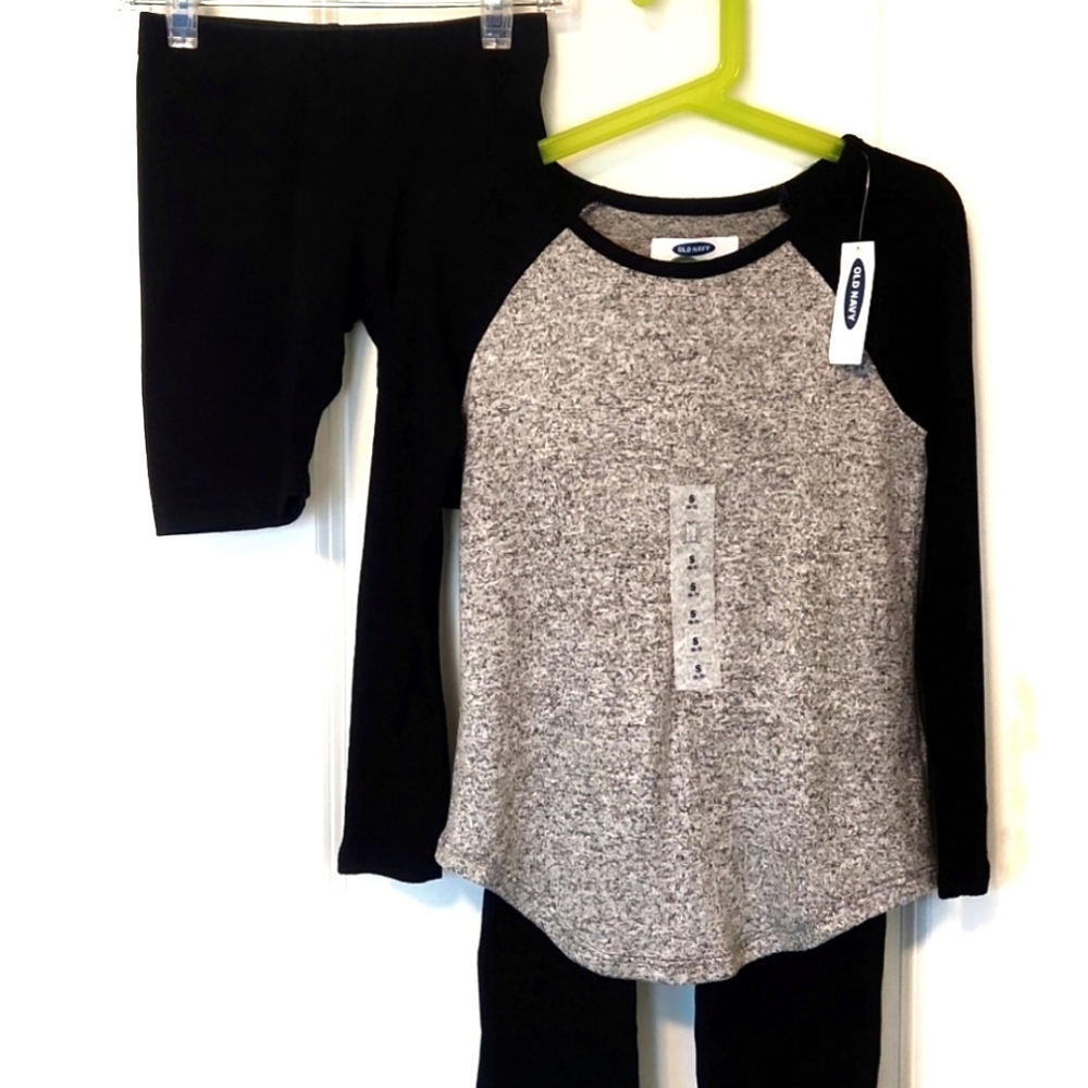 Old Navy/Cat&Jack T-Shirt & Leggings & Shorts NWT